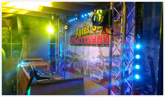 DJ Show, Après Ski Verjaardagsfeest in Elst, Two Discjockeys Drive in Shows