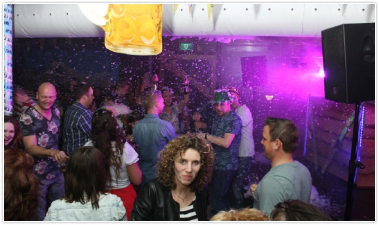 DJ Show, Après Ski in Nieuw-Lekkerland, Two Discjockeys Drive in Shows